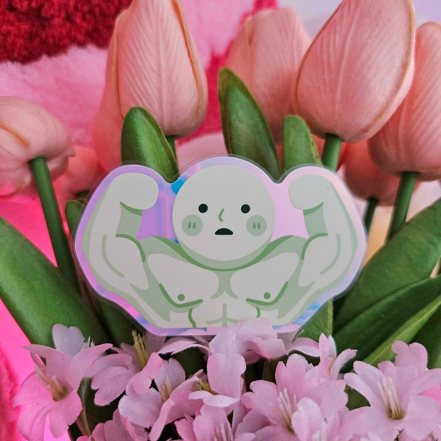 Mini Smiski Stickers (Glow in the dark!)