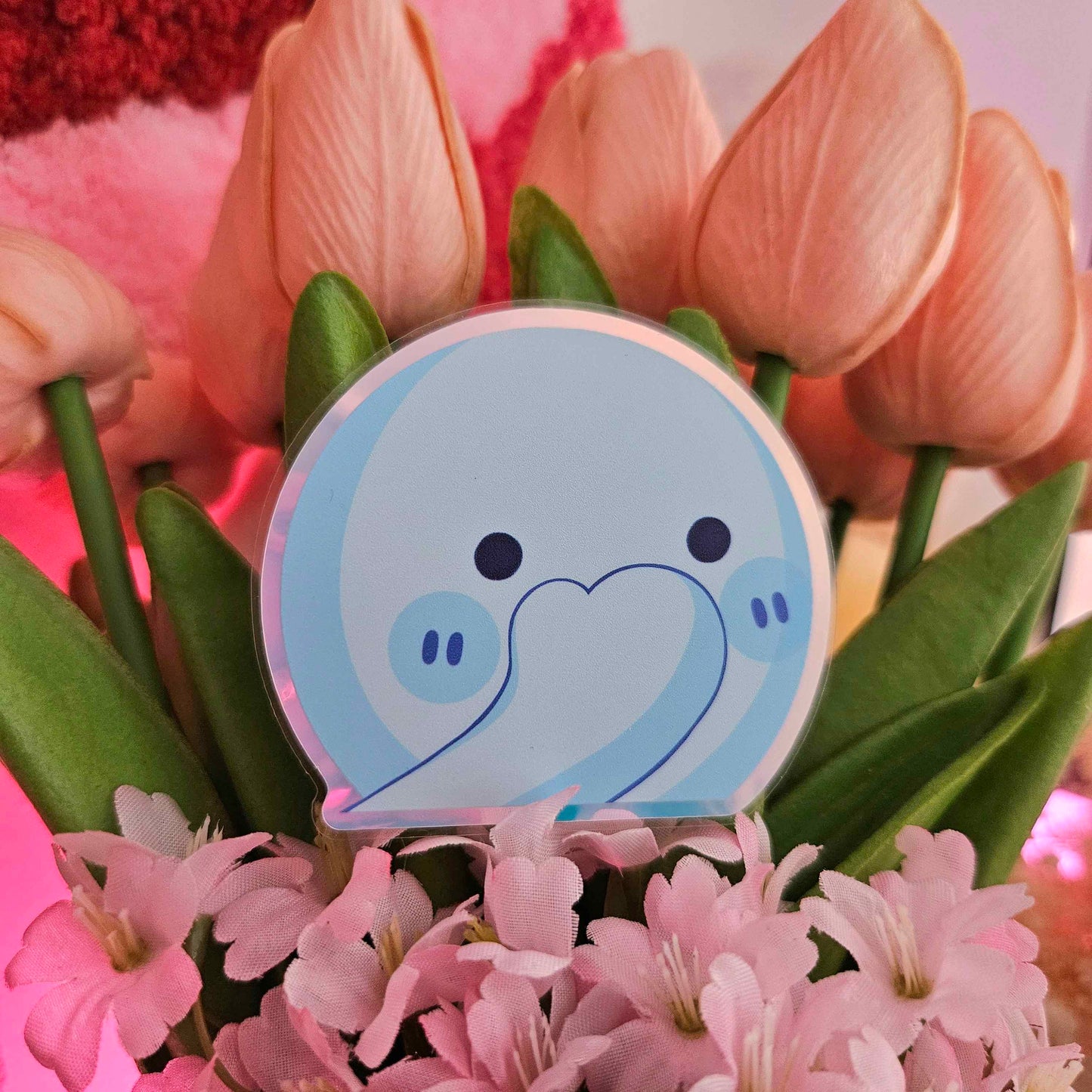 Mini Smiski Stickers (Glow in the dark!)
