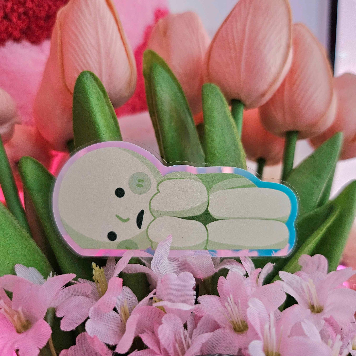 Mini Smiski Stickers (Glow in the dark!)
