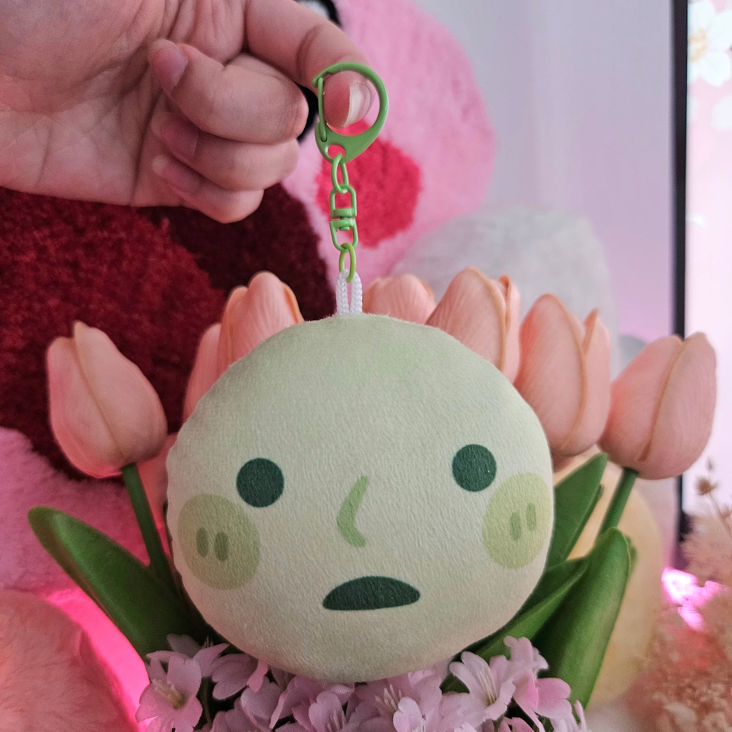 Smiski Plush Keychain