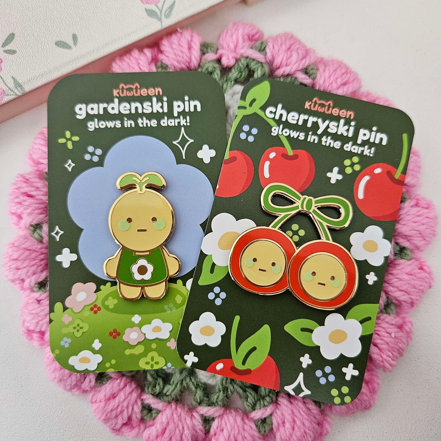Gardenski Pin (GLOW IN THE DARK)