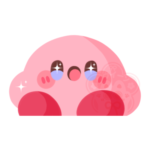 Pink Blob Peeker