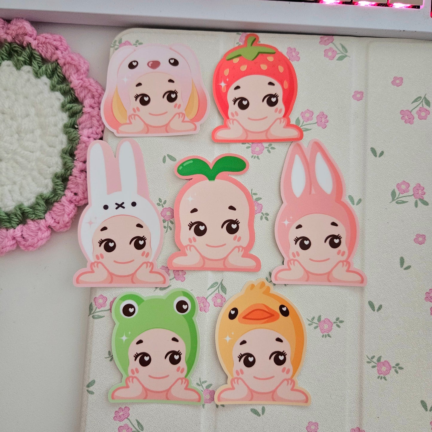 Mini Sonny Angel Stickers
