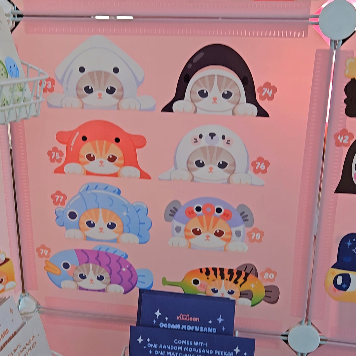V3 Mofusand Peeker Sticker Blind Bags