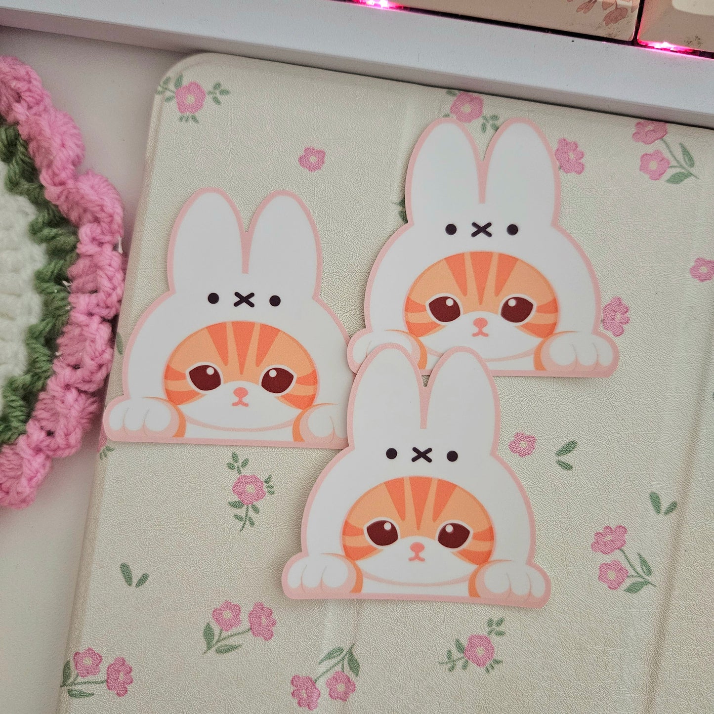 Mini Miffy x Mofusand Sticker