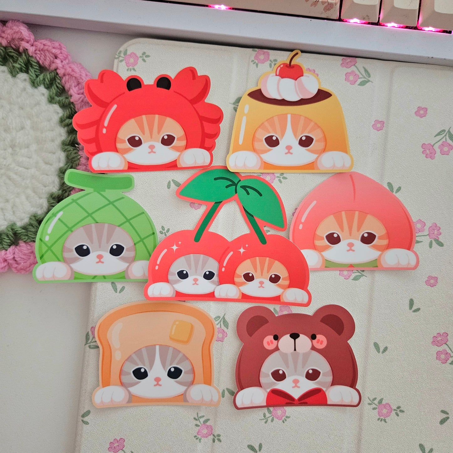 Mini Mofusand Stickers V2