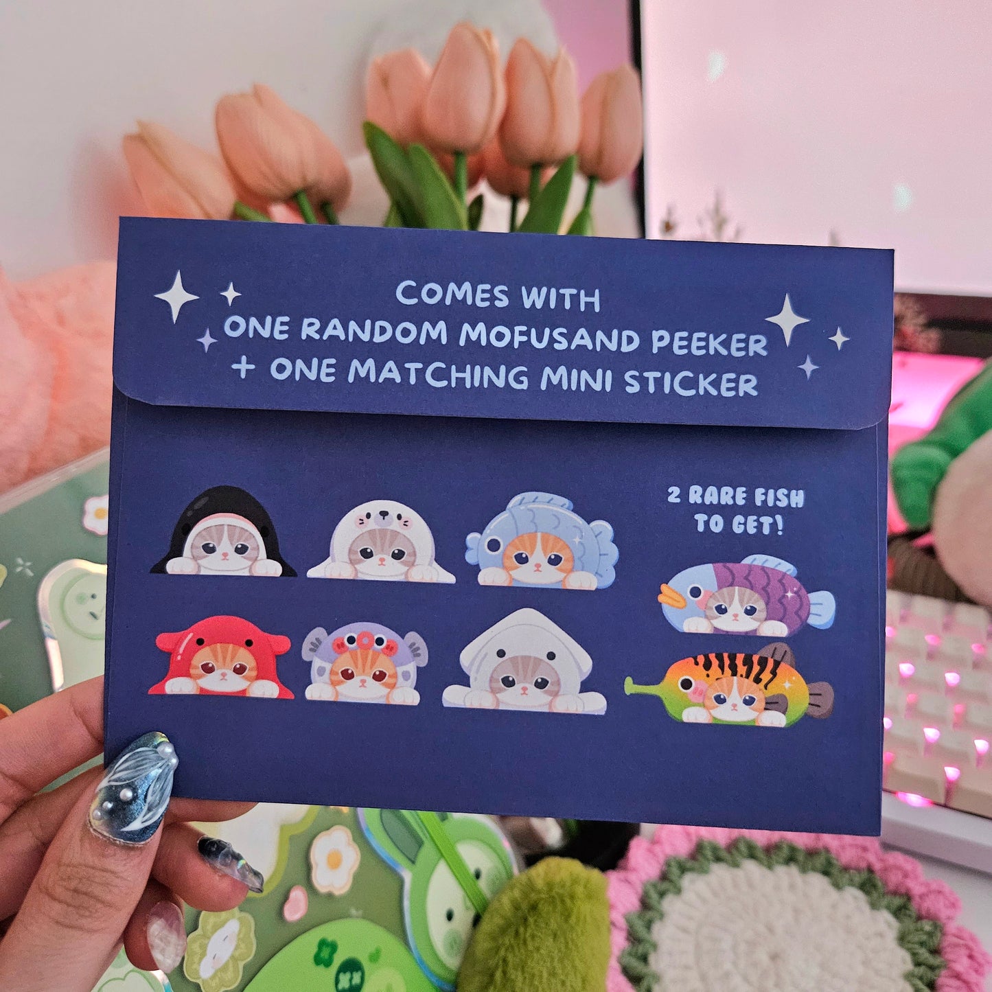 V3 Mofusand Peeker Sticker Blind Bags