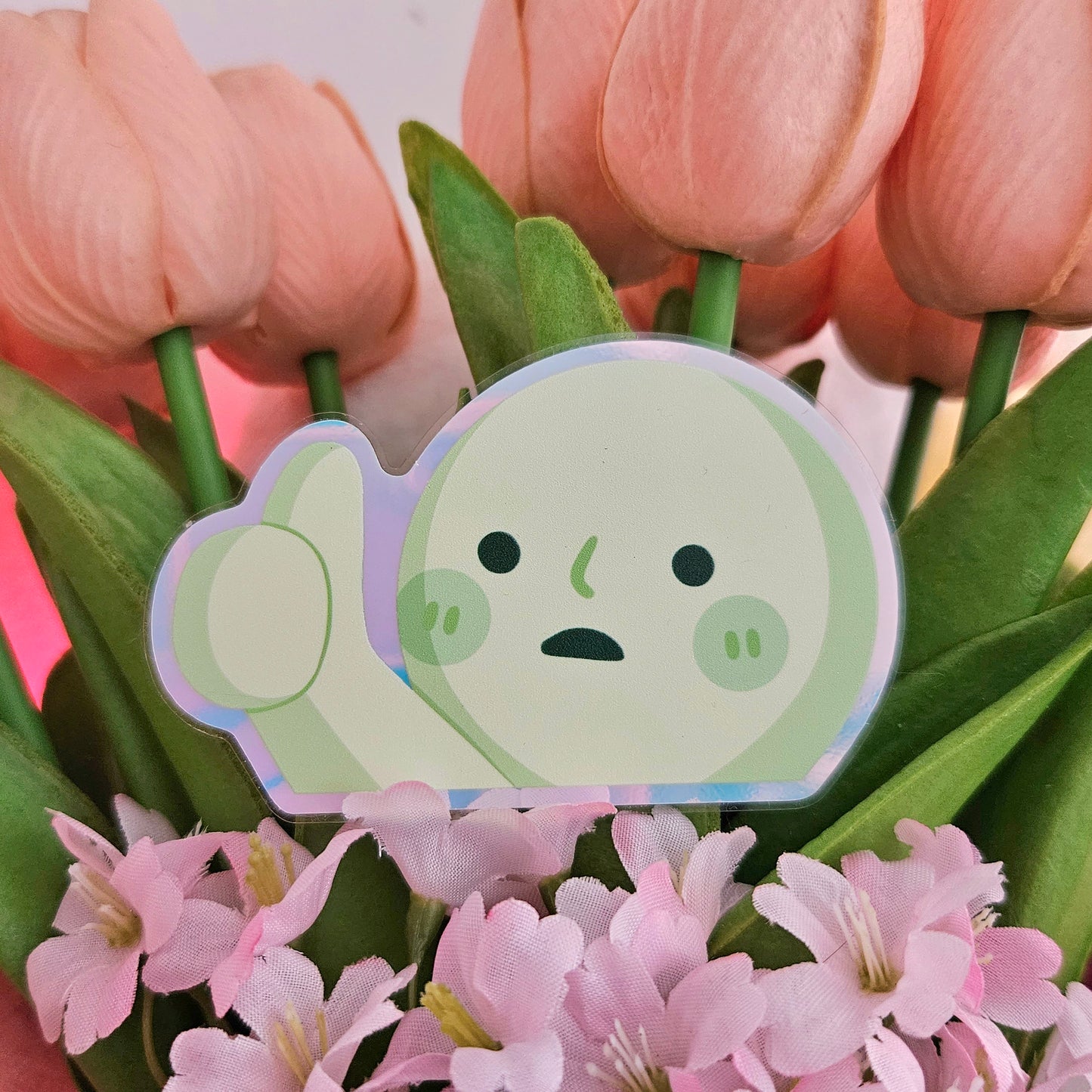 Mini Smiski Stickers (Glow in the dark!)