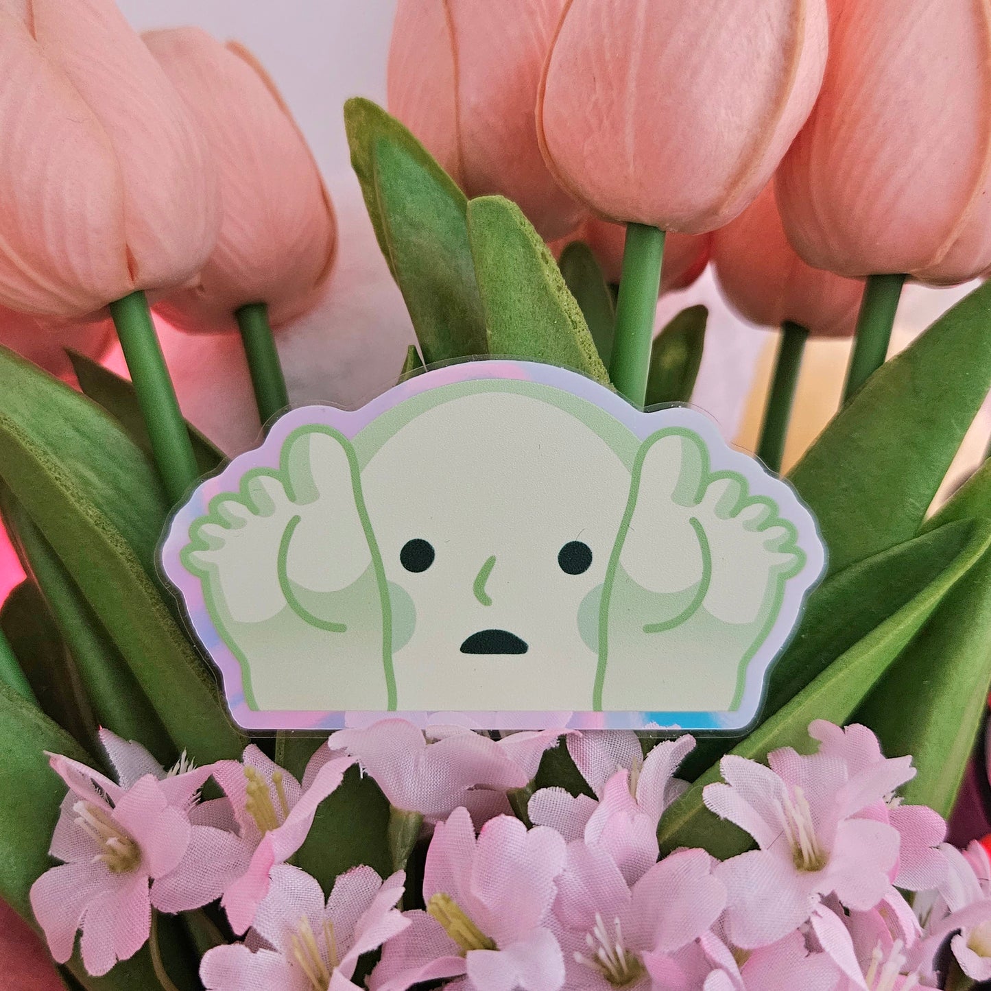 Mini Smiski Stickers (Glow in the dark!)