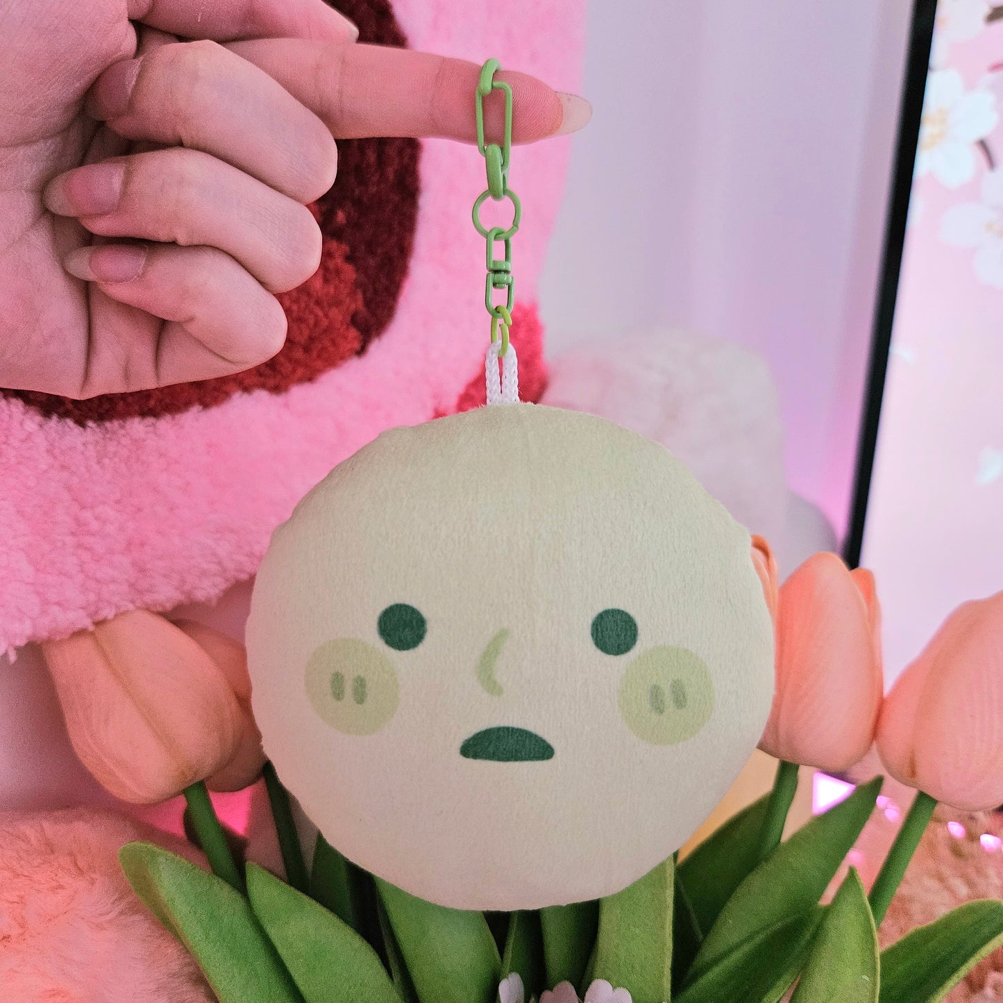 Smiski Plush Keychain