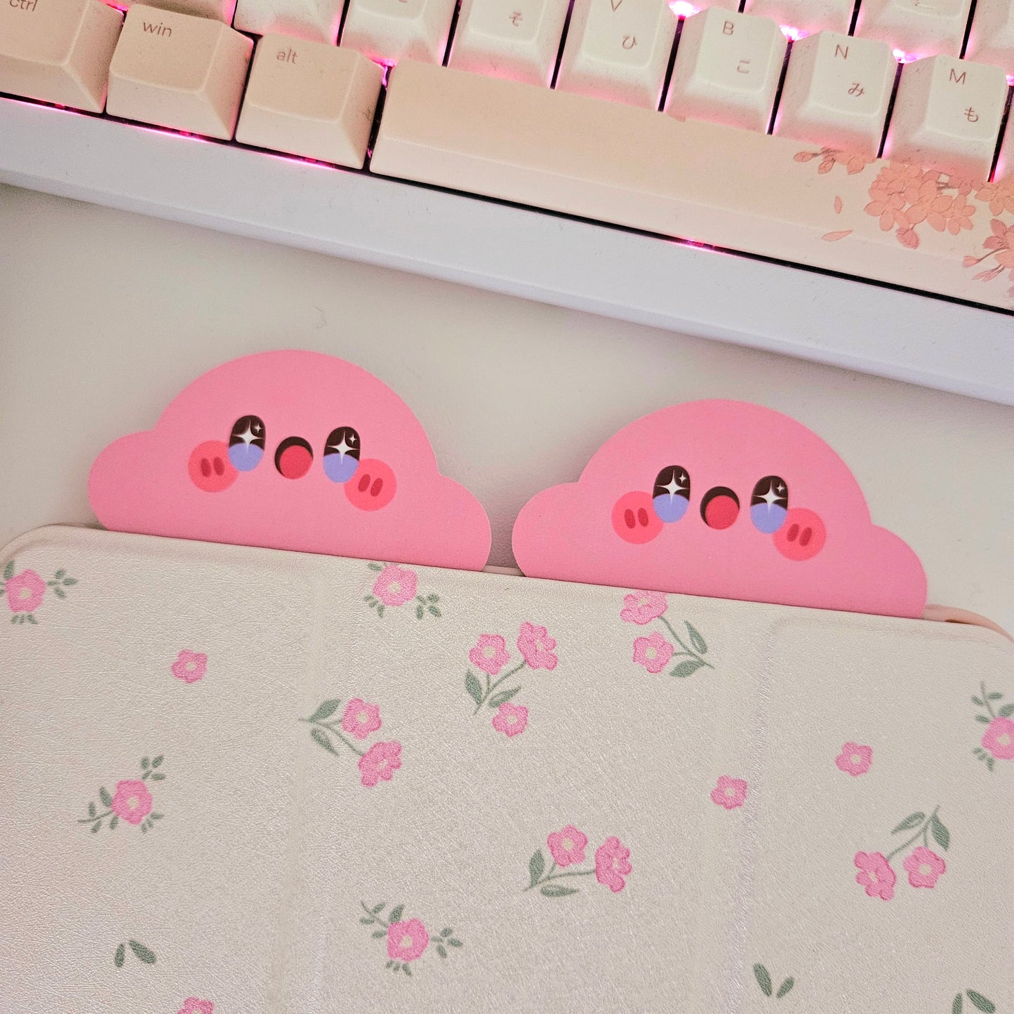 Cursed Kirb Feet Bookmark