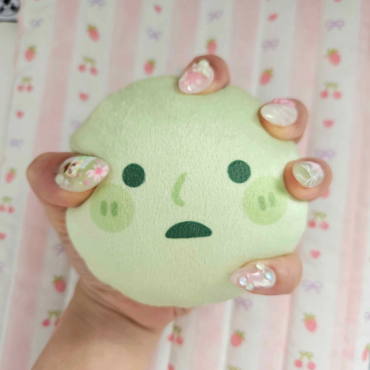 Smiski Plush Keychain