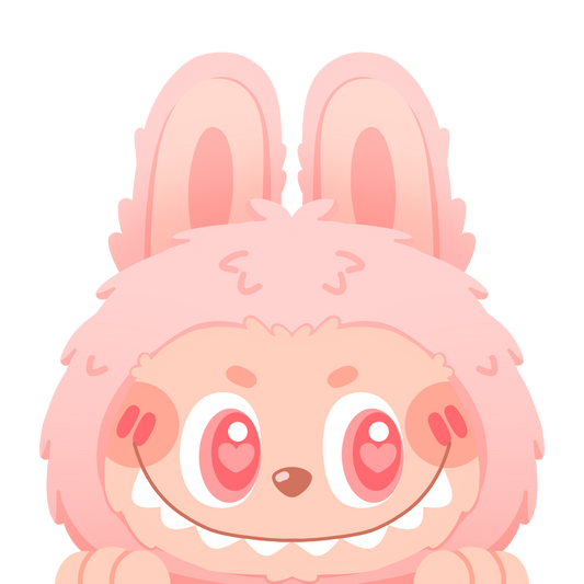 Pink Monster Peeker
