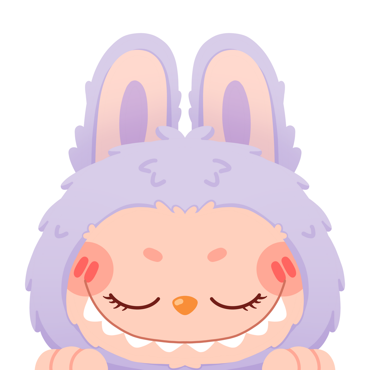 Purple Monster Peeker