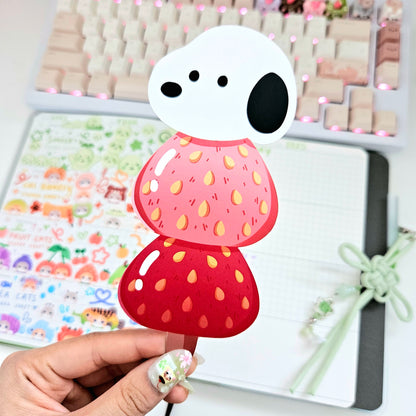 Snoopy Berry Bookmark