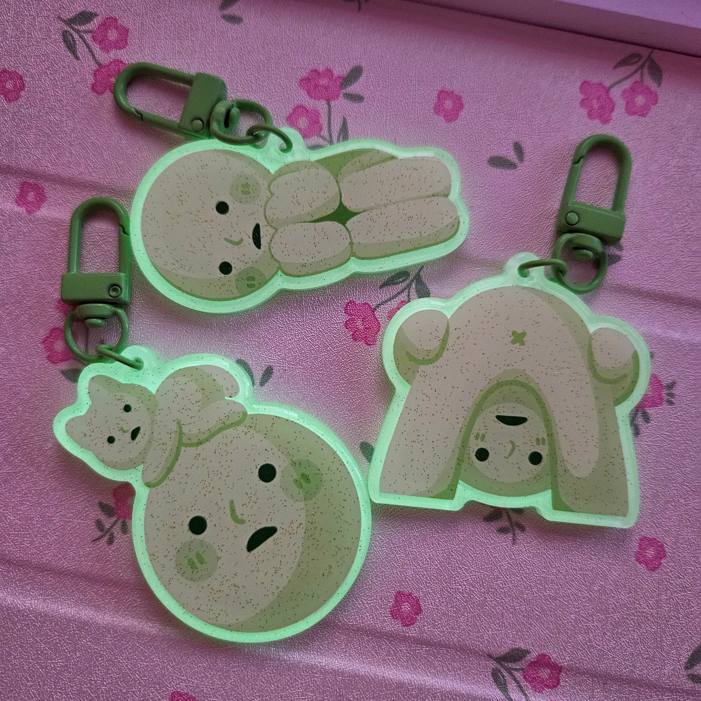 Smiski Glow in the Dark Keychains