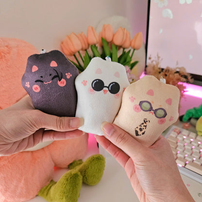 JJK Cat Plush Keyhains