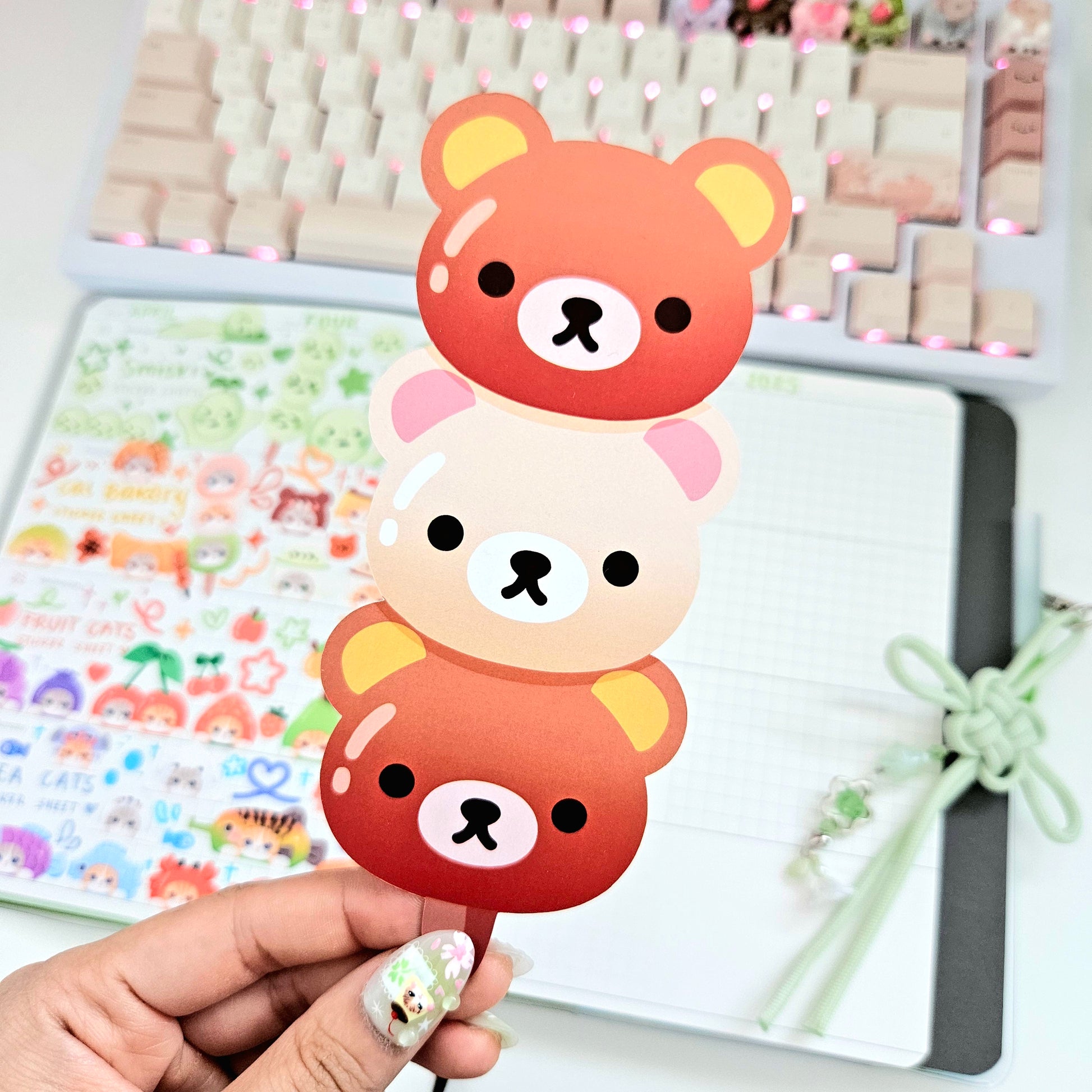 Kuma Dango Bookmark – kuwueen
